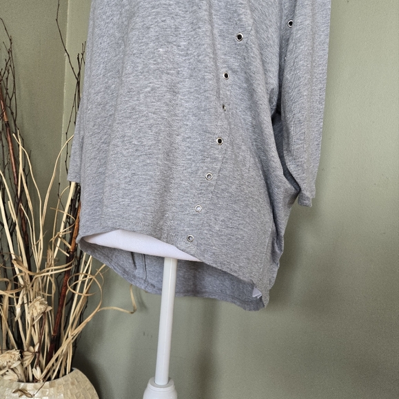 Michael Michael Kors Top sz Medium Gray - Picture 3 of 5